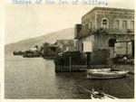 Israel; 1926; Shores of the Sea of Galilee; Photograph by Harry W. Rockwell