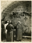 Israel; Nazareth; 1926; Interior of Church; Photograph by Harry W. Rockwell