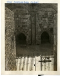 Jerusalem; 1926; Jerusalem Gate; Photograph by Harry W. Rockwell