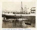 Greece; Piraeus; 1926; Boats; Photograph by Harry W. Rockwell
