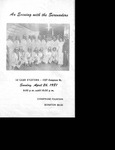 Advertisements; 1981-04-26 by The Royal Serenaders Male Chorus