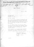 Correspondence; 1958-06-04