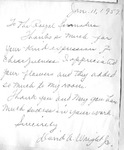 Correspondence; 1959-01-11 by The Royal Serenaders Male Chorus