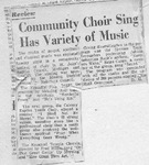 News-1958-StJohnBaptist by The Royal Serenaders Male Chorus