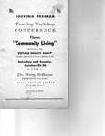 Program; 1952-10-25 by The Royal Serenaders Male Chorus