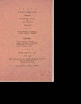 Program; 1975-03-23 by The Royal Serenaders Male Chorus