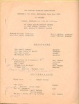 Program; 1978-02-19 by The Royal Serenaders Male Chorus
