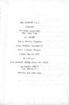 Program; 1980-05-18 by The Royal Serenaders Male Chorus