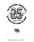 Program; 1991 by The Royal Serenaders Male Chorus