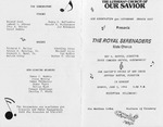 Program; 1994-06-05 by The Royal Serenaders Male Chorus
