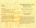 Program; 1995-02-19 by The Royal Serenaders Male Chorus