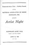 Program; 1969-06-15 by The Royal Serenaders Male Chorus