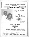 Program; 1988-06-19 by The Royal Serenaders Male Chorus