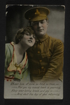 Fidelity: The Day of Glad Returning (1) by WWI Postcards from the Richard J. Whittington Collection