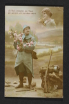 Twilight Series: Accept These Flowers (1) by WWI Postcards from the Richard J. Whittington Collection