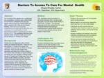 Barriers to Access to Care for Mental health in Trinidad by Shayla Rhodes