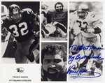 Autographed photo of Franco Harris by Albert Thompson