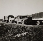 Polish Army Convoy in Palestine