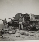 Damaged German Tank