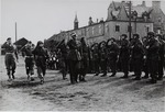 General Kazimierz Sosnkowski Inspecting Troops from the 1st Independent Polish Parachute Brigade