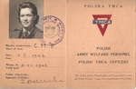Polish YMCA Identification Card for Zofia Krzyżanowska