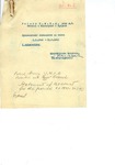 Financial Report for January 1, 1943 – March 31, 1943 (With Handwritten English Translation)