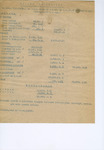 Final Balance from First Quarter 1947