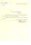 Letter from Tadeusz Kunicki to Zofia Drzewieniecki