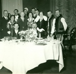 People from the Polish Tatra Mountains at the Polish Consulate in Berlin with the Wife of the Consul General, Zofia Gawrońska